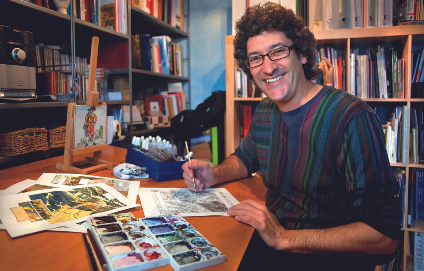 Oriol Garcia i Quera, especialista en il·lustració històrica