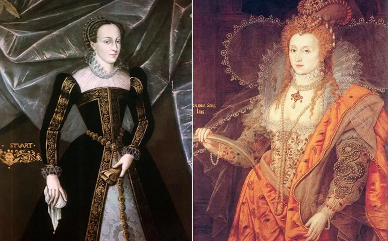 Retrats de Maria d'Escòcia i d'Elisabet I