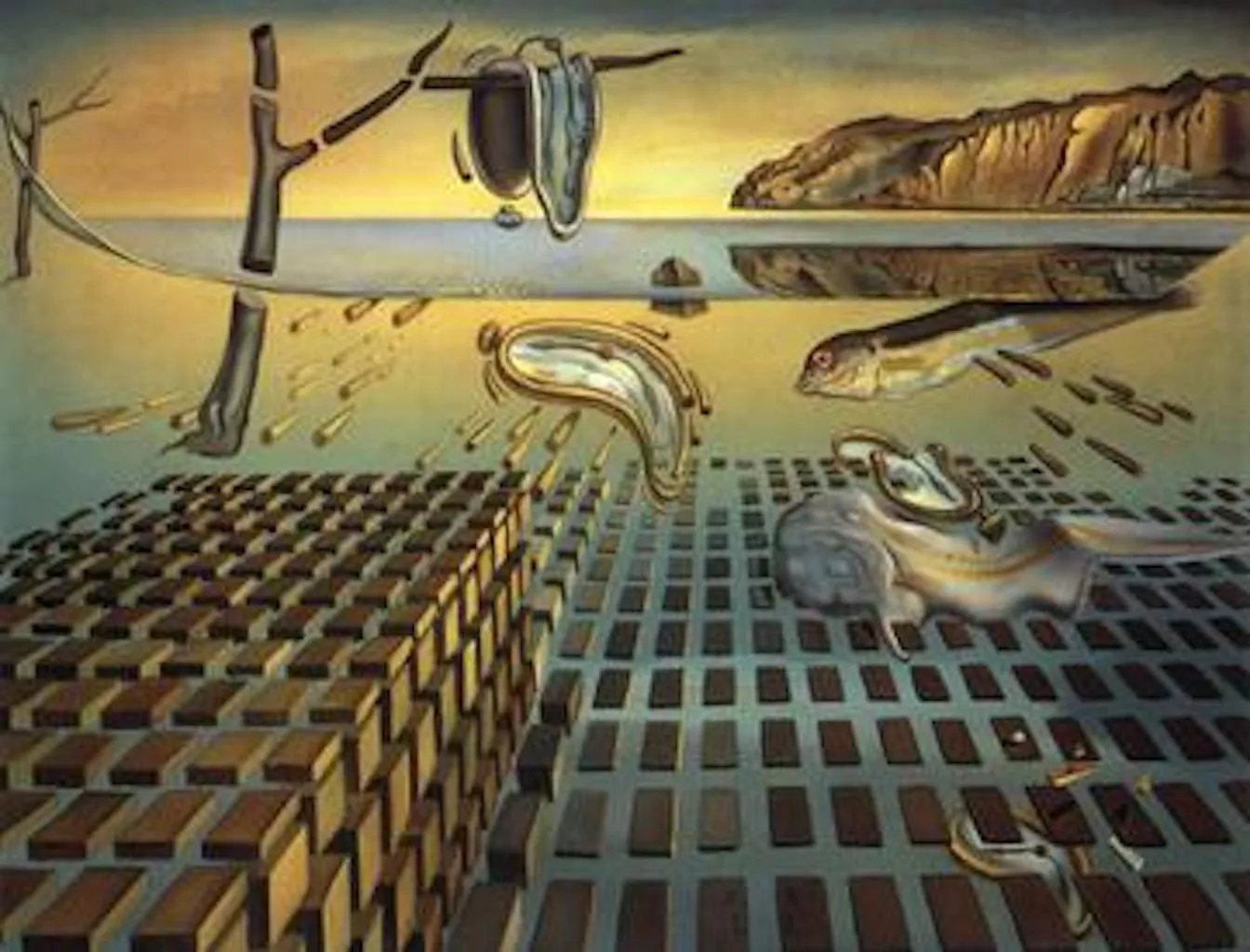 'La desintegració de la persistència de la memòria', de Salvador Dalí