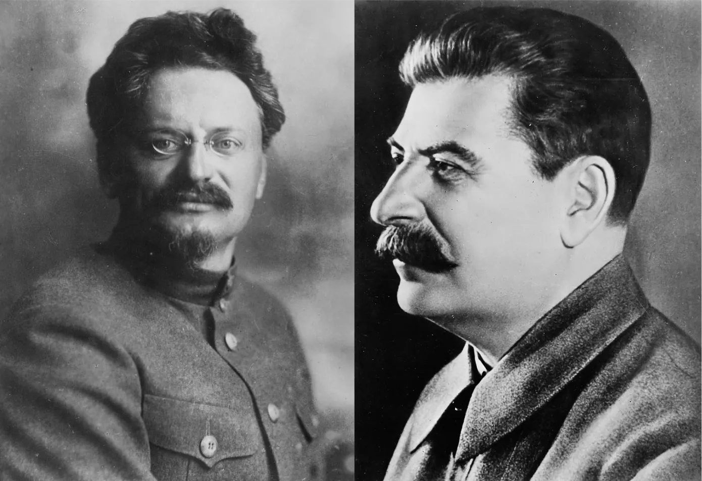 Lev Trotski i Josif Stalin