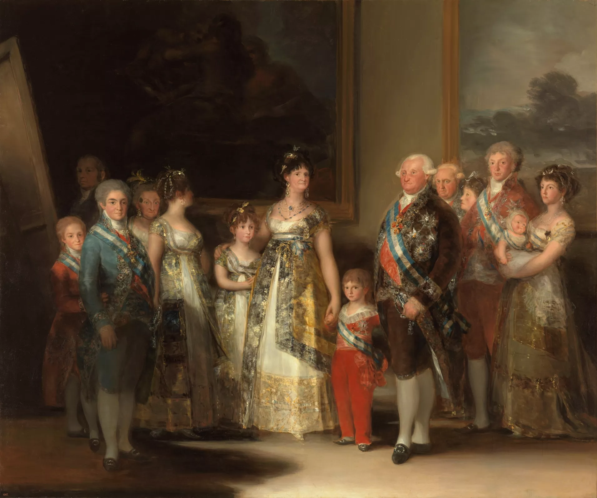 'La família de Carles IV', de Francisco de Goya