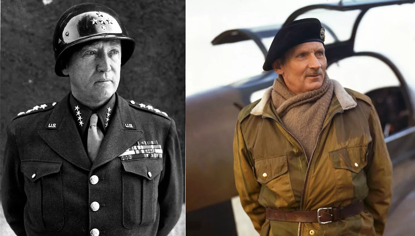 Patton i Montgomery van competir durant l'invasió de Sicilia