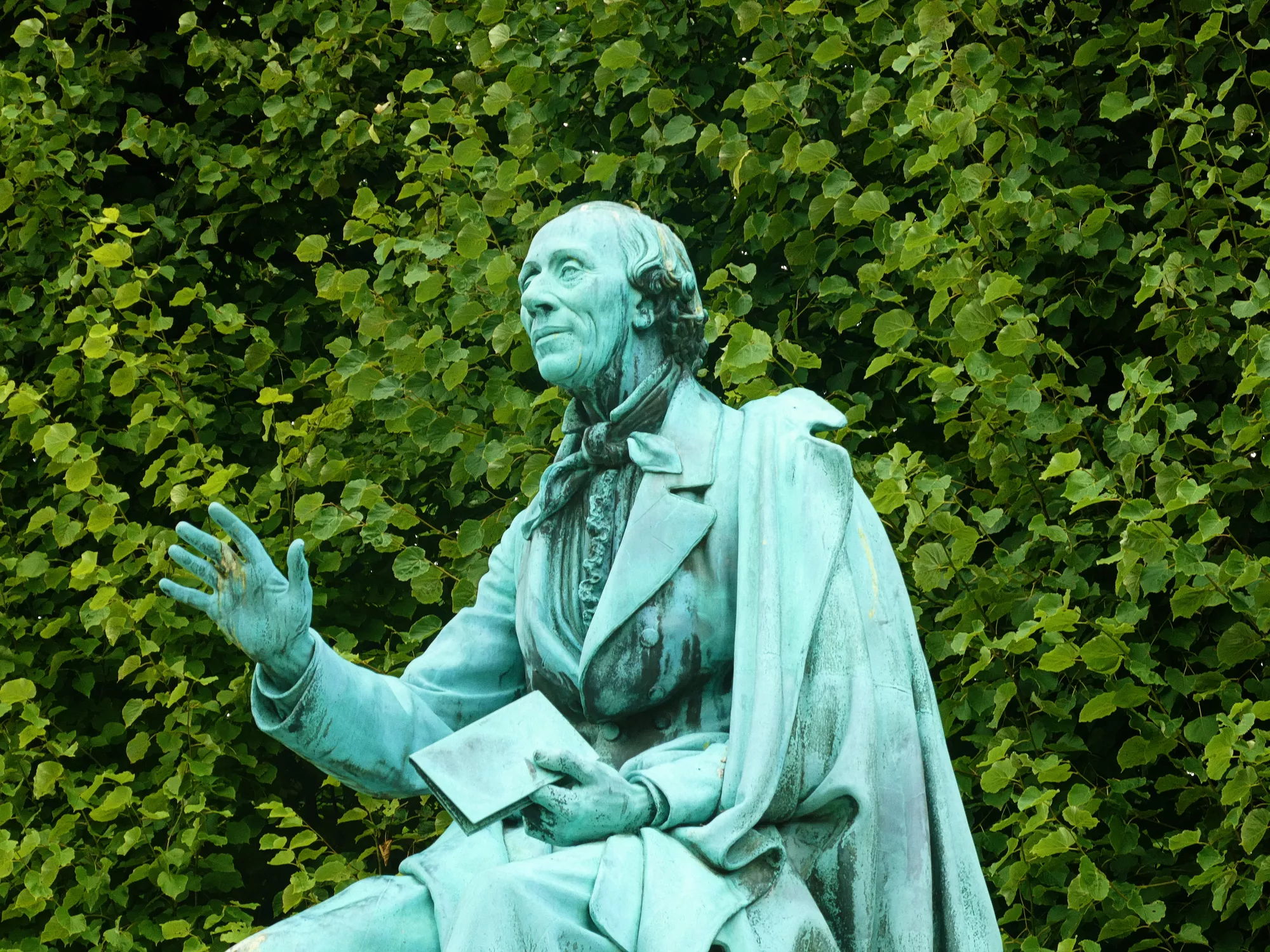 Estàtua Hans Christian Andersen a Copenhaguen