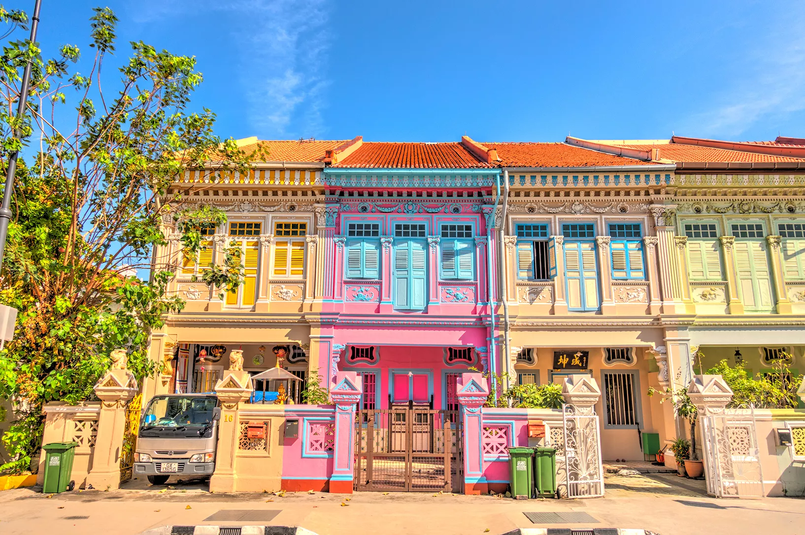 Visitem una casa d'estil 'peranakan', descendents dels primers immigrants xinesos, a Singapur