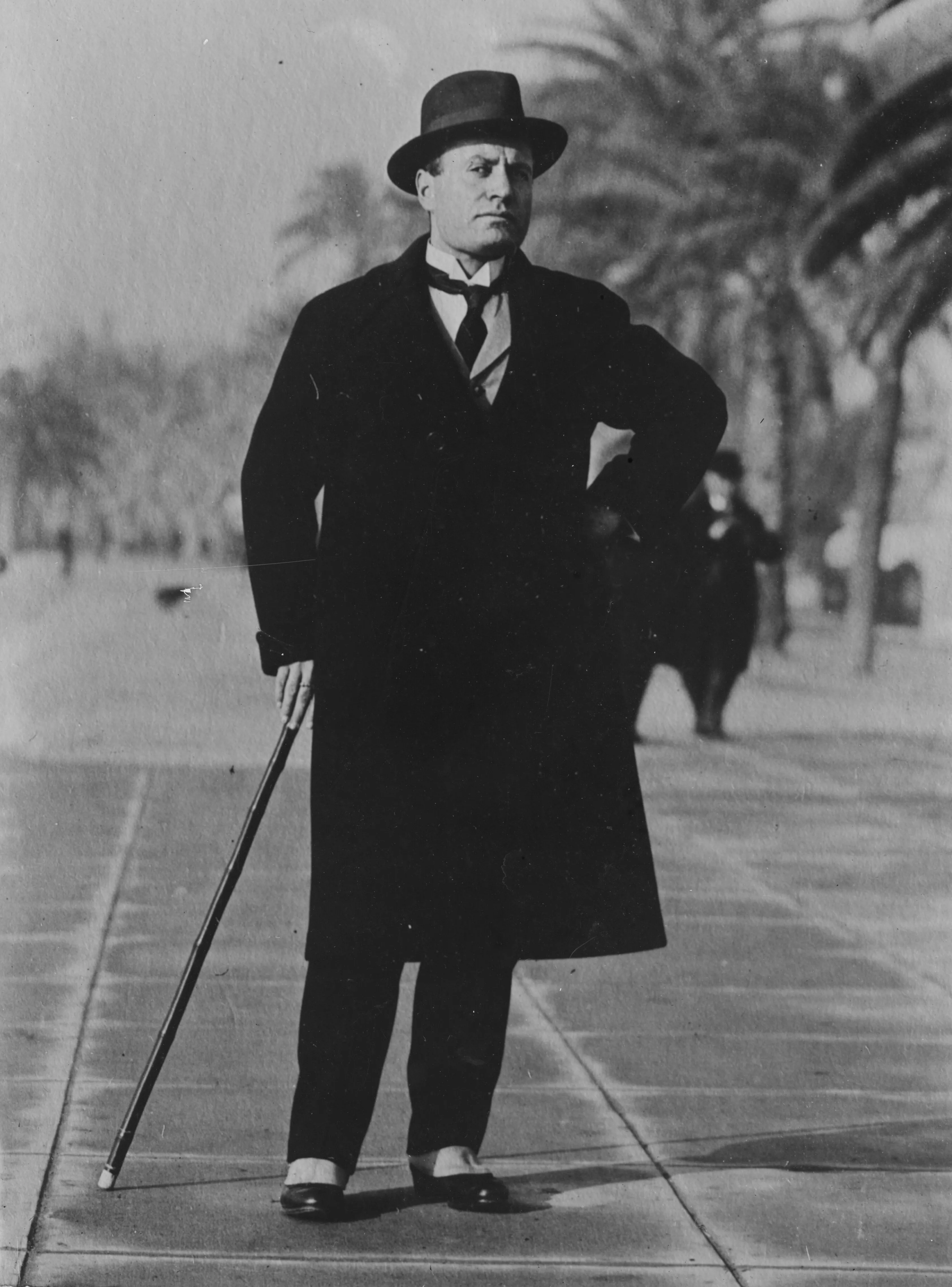 Benito Mussolini l'1 de setembre del 1923