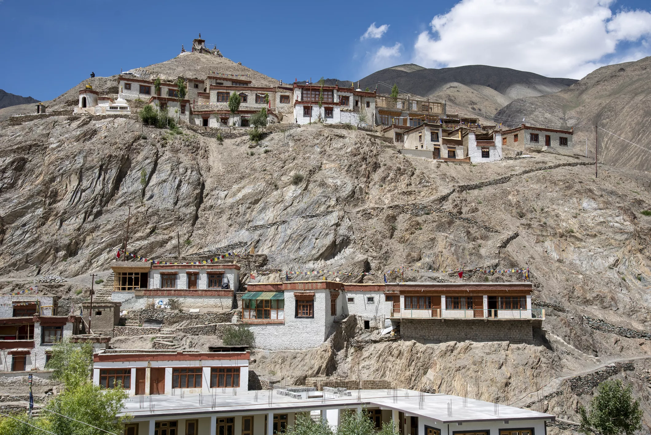 El monestir de Likir Gompa, al Caixmir, és el monument més famós del districte de Likir, Ladakh, a l'Índia