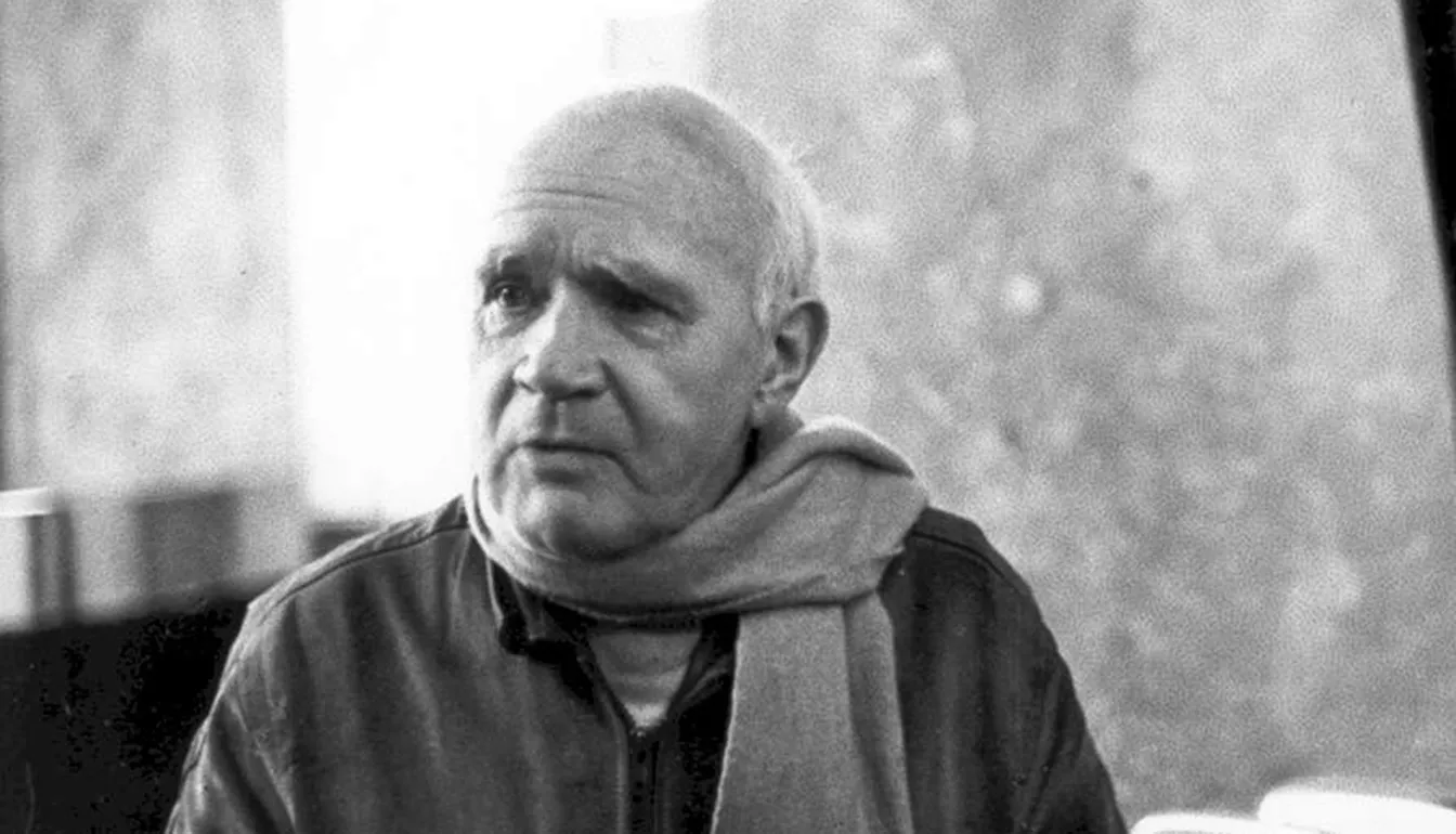 Jean Genet en una imatge del desembre de 1983