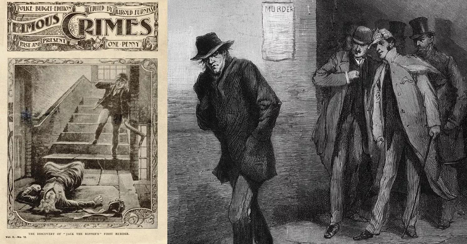 Tots els crims de l’Esbudellador van tenir lloc a Whitechapel, una àrea replena de tavernes, bordells i barraques
