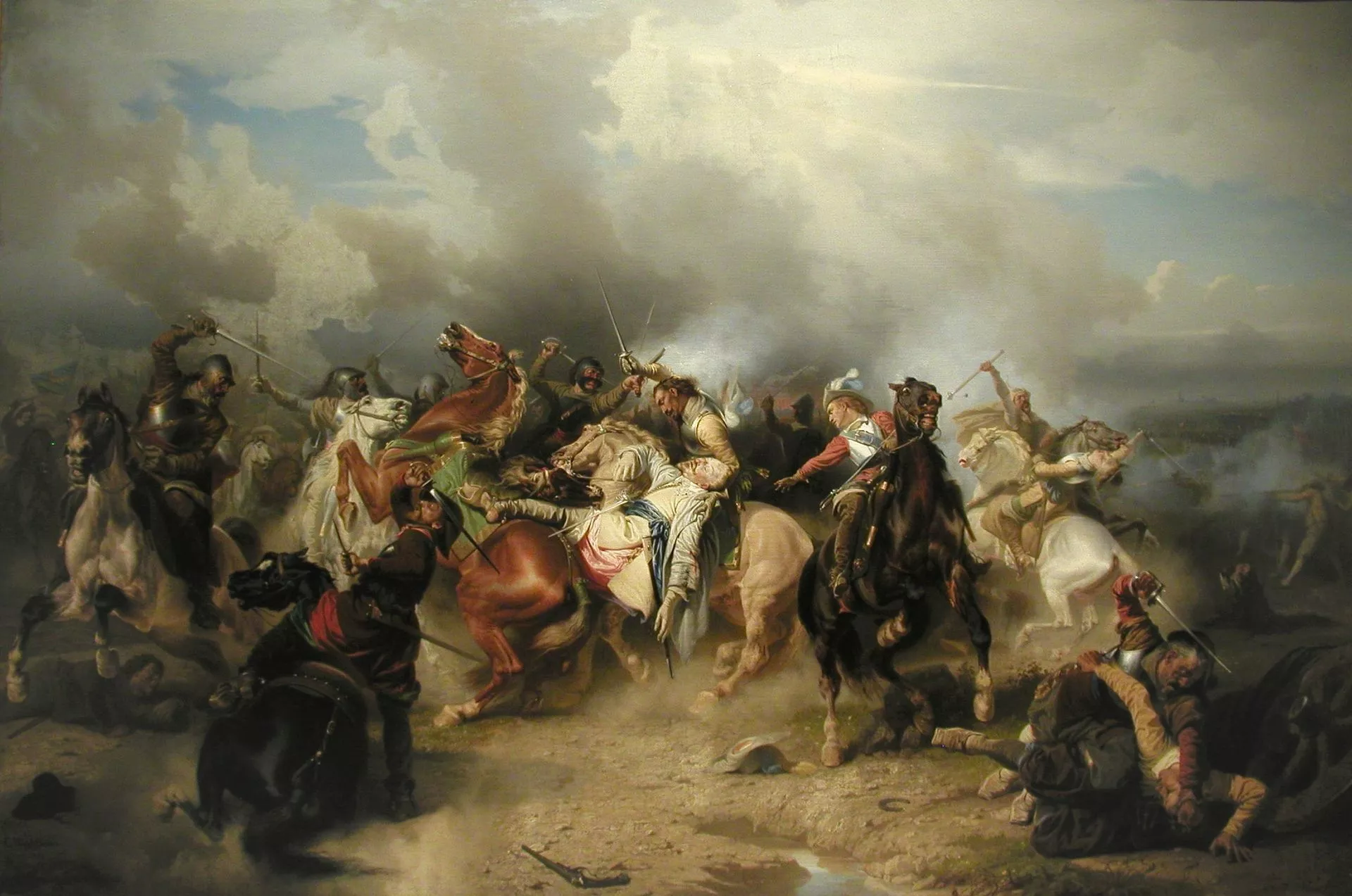 El rei de Suècia, Gustau II Adolf, va morir en la batalla de Lützen, mentre lluitava contra Ferran II i a favor de Bohèmia i Dinamarca