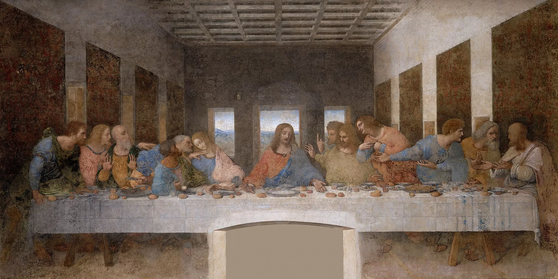El novembre del 1943, el refectori del convent de Santa Maria delle Grazie quedà destrossat però el mural de Da Vinci estava intacte