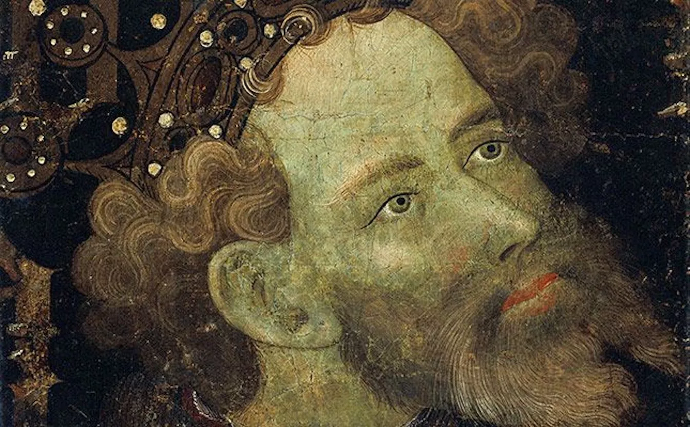 Retrat de Pere III el Cerimoniós fet per Jaume Mateu