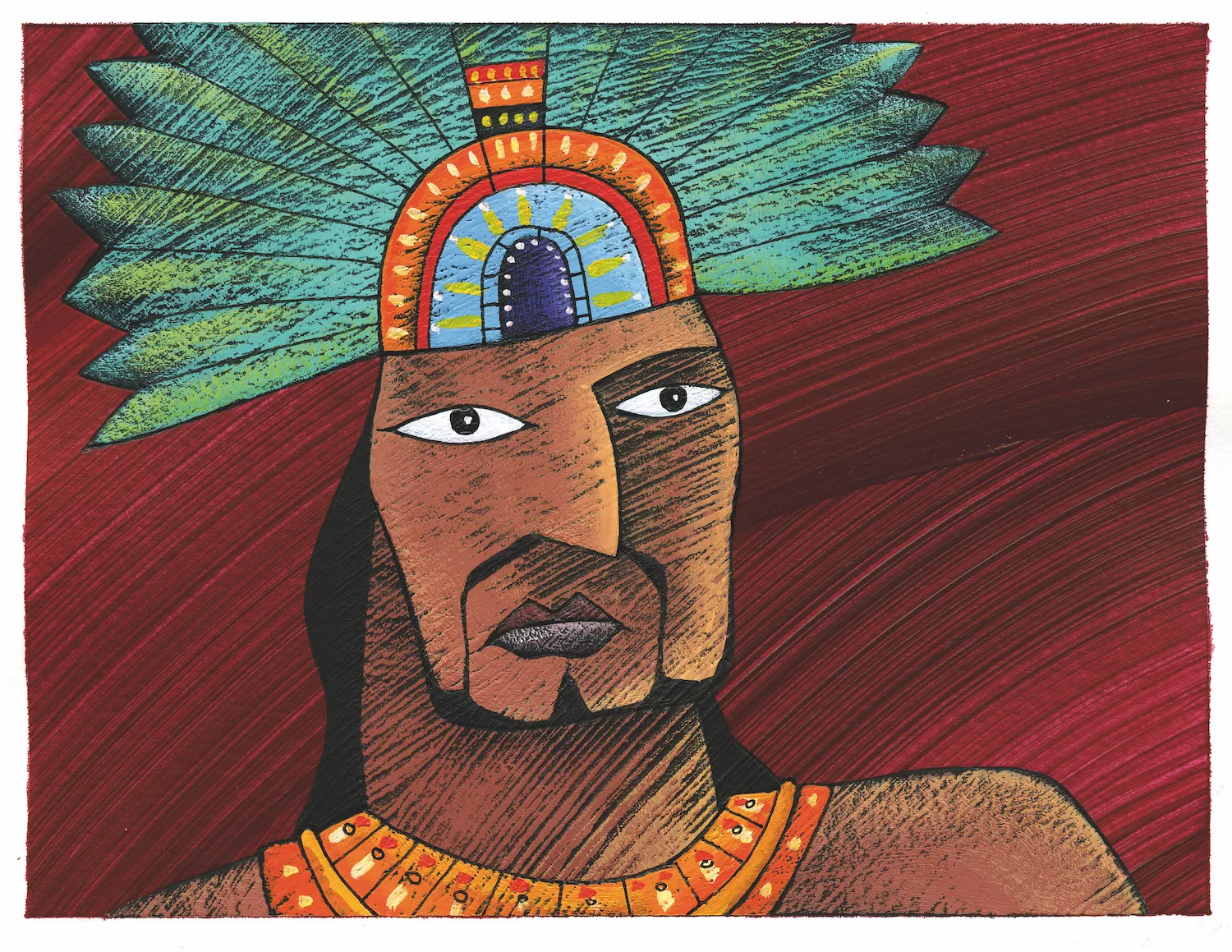 El novembre del 1519 Moctezuma va rebre Cortés com una divinitat però fou detingut. Sis mesos després va morir en una confosa revolta