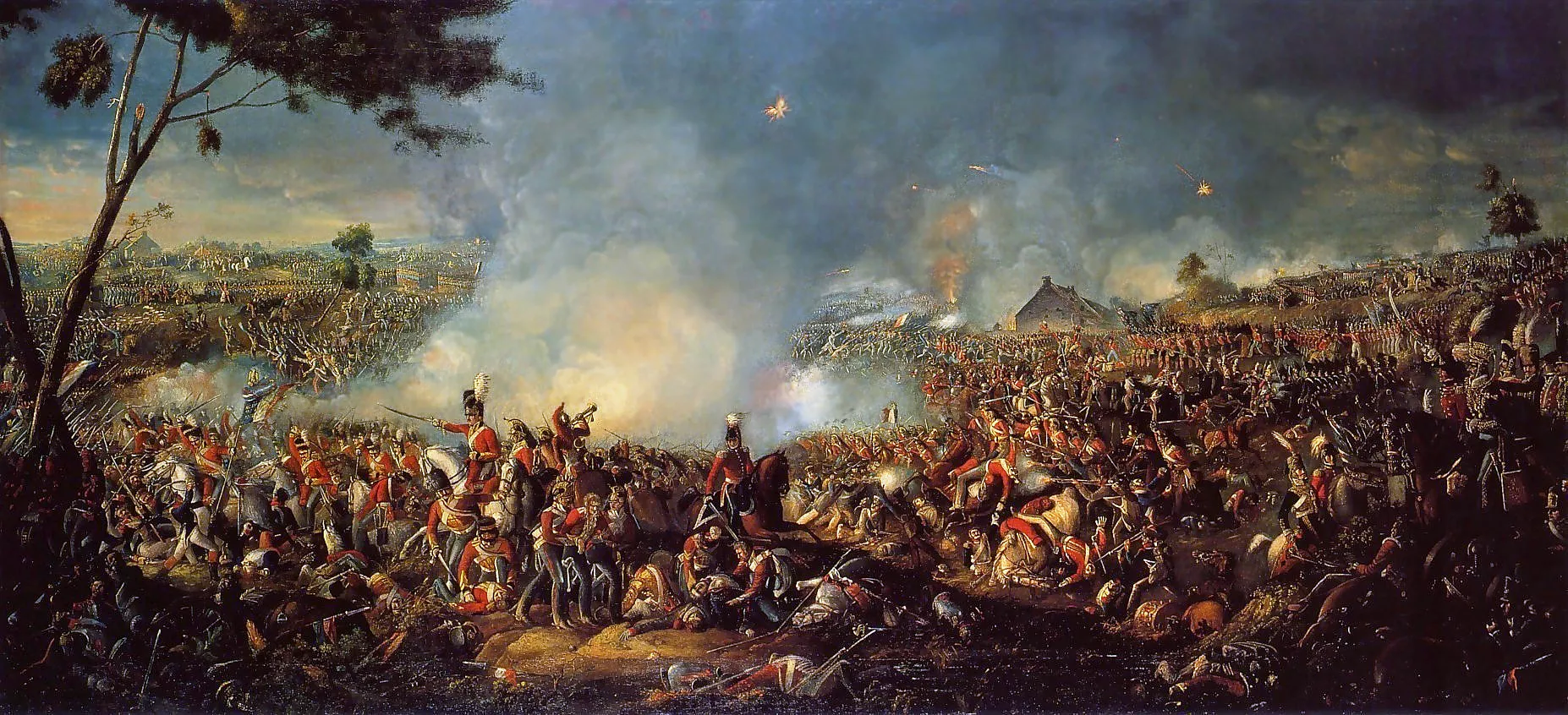 'La Batalla de Waterloo', de William Sadler (1815)