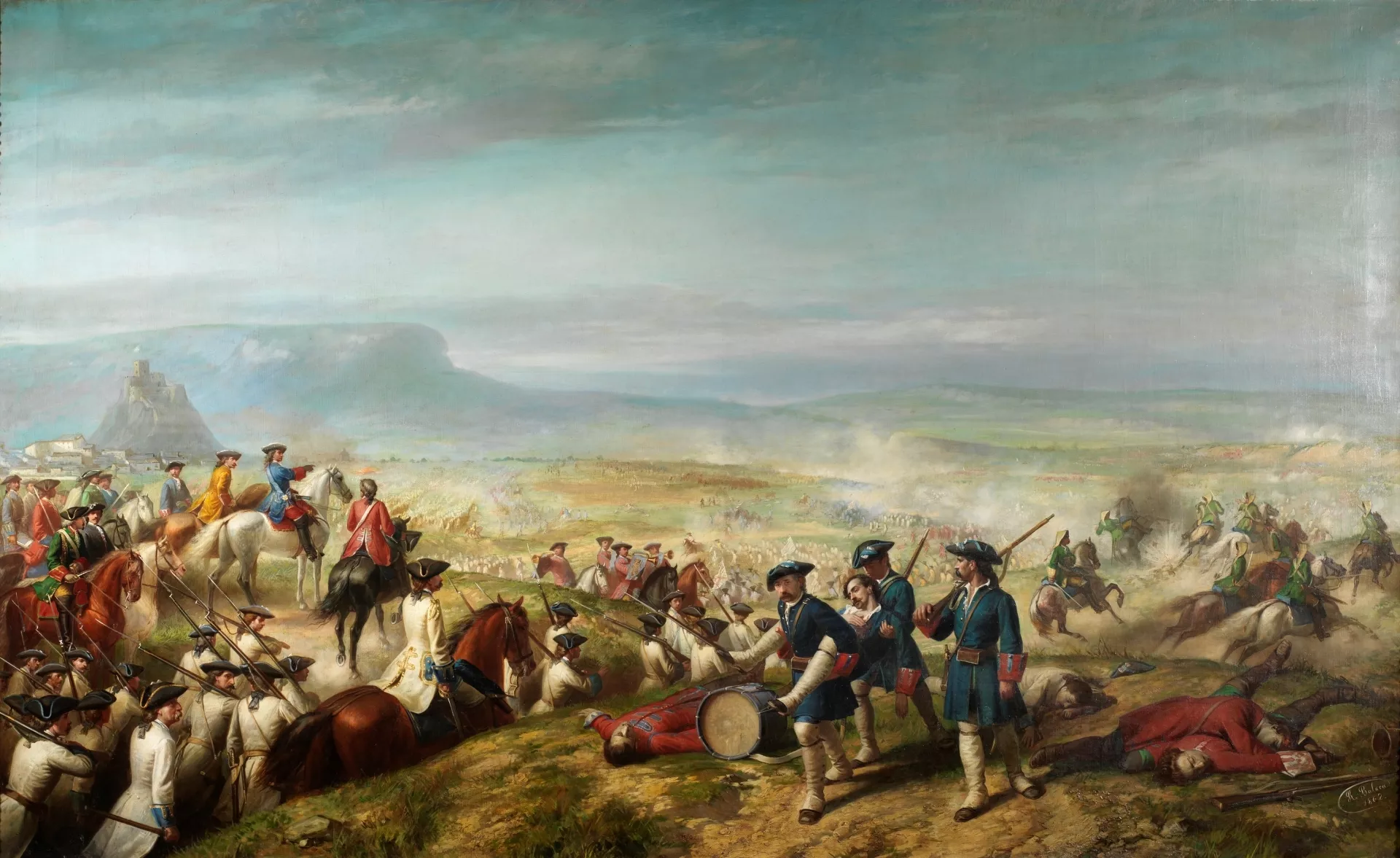 La derrota dels aliats a la Batalla d'Almansa va representar un punt d'inflexió en l'evolució del conflicte bèl·lic a la Península