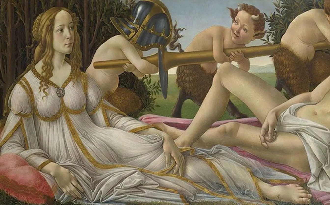Venus i Mart, de Sandro Botticelli