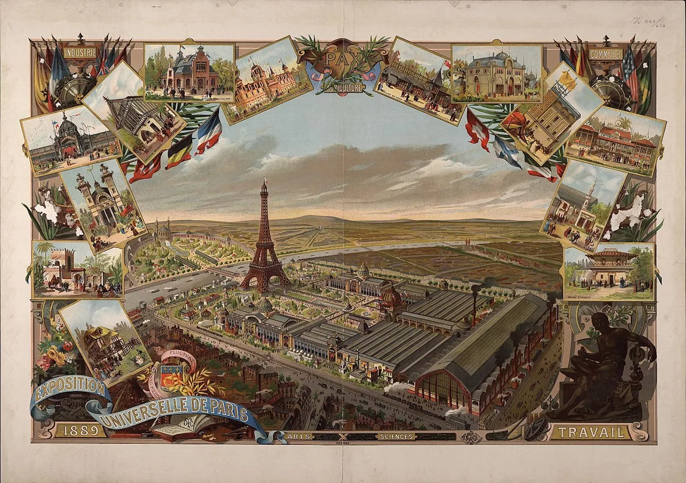 Cartell de l'Exposició Universal de París
