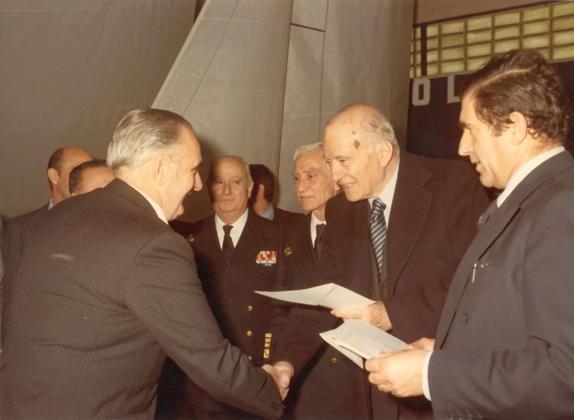 Josep Tarradellas l'ay 1979. Des de França, Tarradellas va dirigir ERC a través d’una correspondència ingent amb els diversos nuclis de l’exili