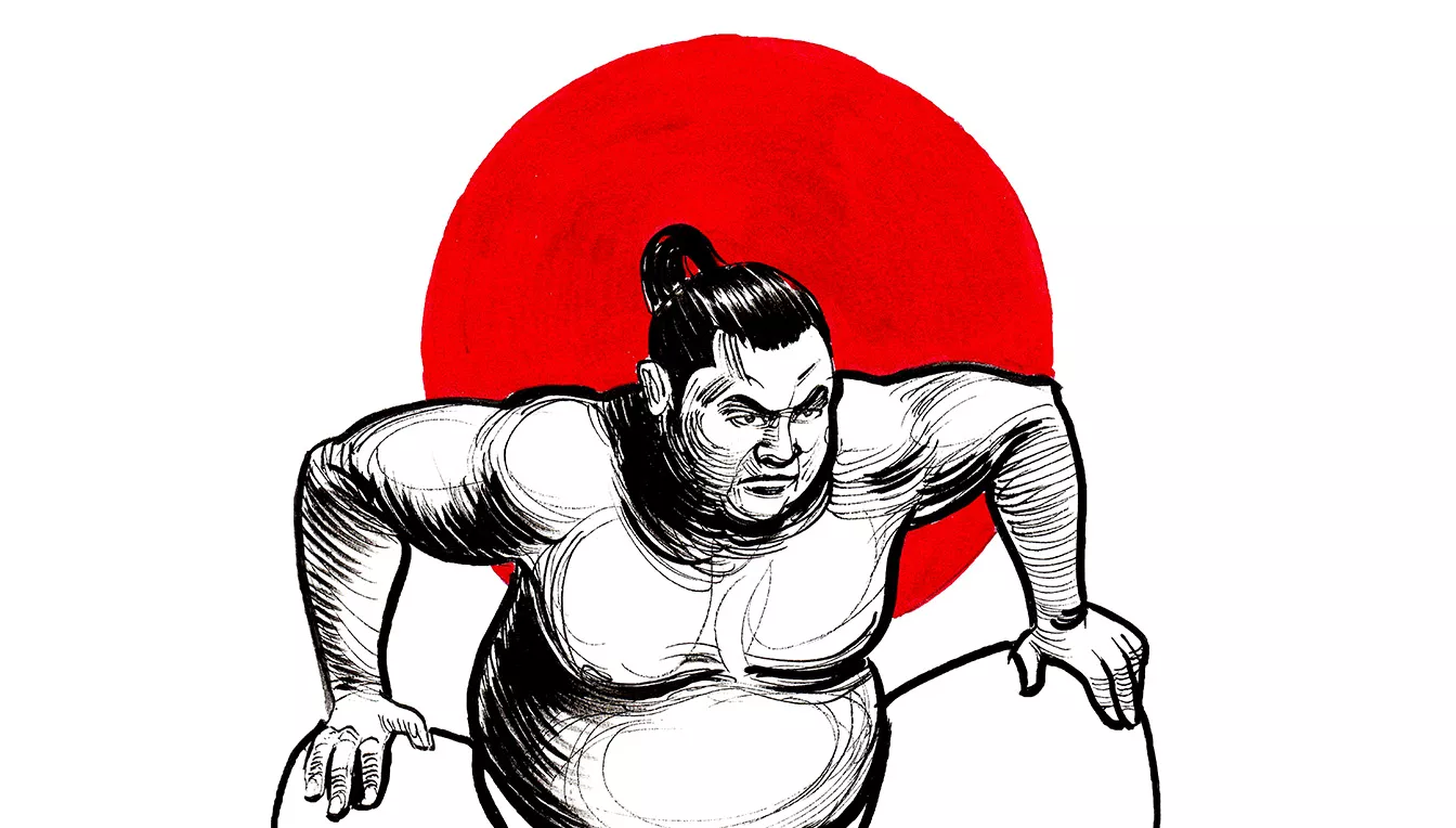 El sumo és un emblema del Japó