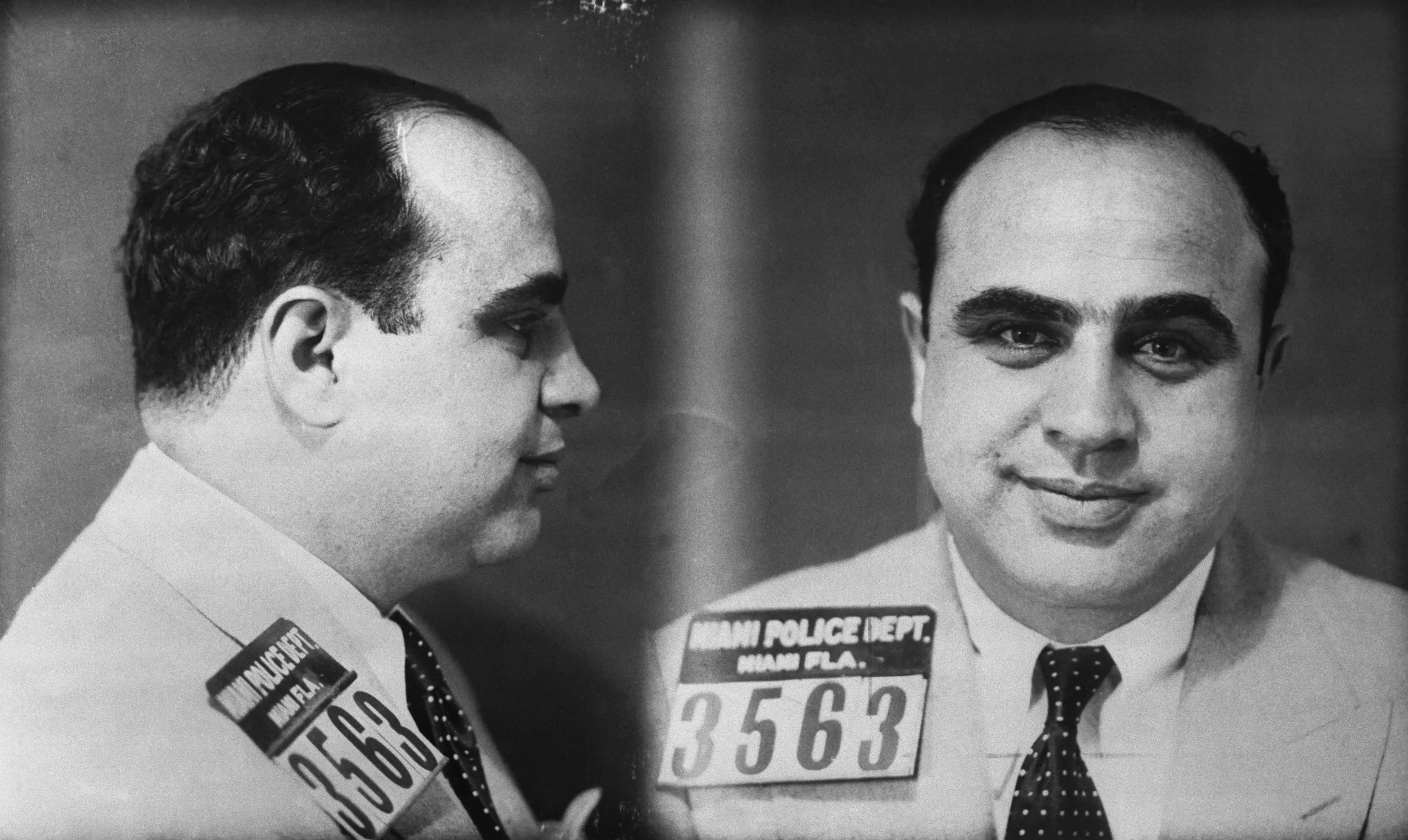 Imatge policial d'Al Capone