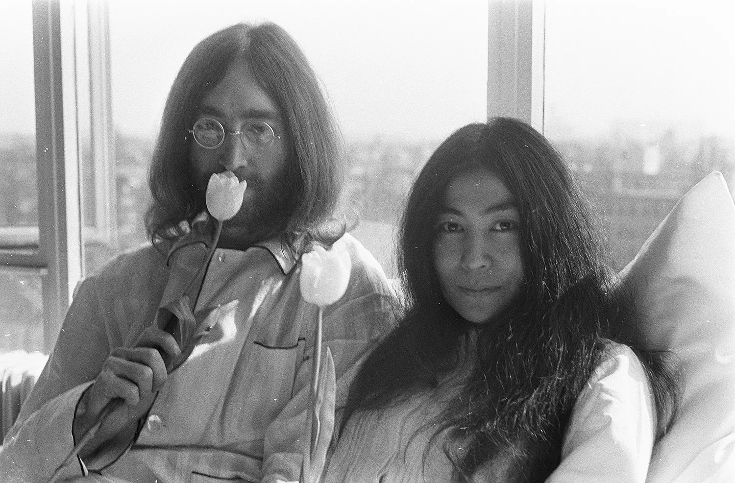 Yoko Ono i John Lennon, el març de 1969