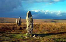 Un dels megàlits de Dartmoor
