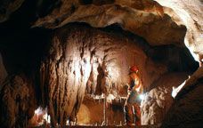 La cova de Coliboaia, als Carpats