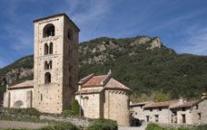 L'església de Sant Cristòfol de Beget