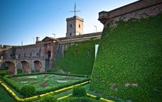 El castell de Montjuïc - El castell de Montjuïc -