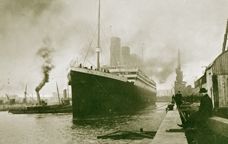 El Titanic al port britànic de Southampton