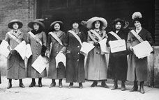 La 'International Ladies Garment Workers' Union fou un dels primers sindicats de dones. -   