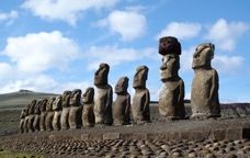 Restes megalítiques de l'illa de Pasqua