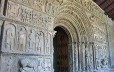 Portalada del monestir de Ripoll