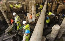 Treballs arqueològics al subsòl de Londres