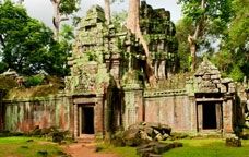 Un dels temples d'Angkor Vat