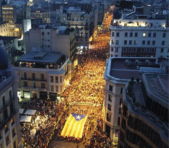 Una imatge de la Diada de 2012 -  © Gemma Cascón