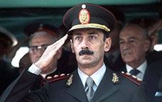 El dictador Jorge Rafael Videla