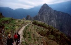 Un tram del camí de l'Inca