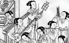 Il·lustració d'instruments xinesos antics -  Badagnani