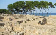 El jaciment d'Empúries, on han aparegut noves troballes dels primers romans que van habitar-hi