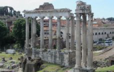 Temple de Saturn i Temple de Vespasià, al Fòrum Romà