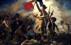 'La llibertat guiant el poble', d'Eugène Delacroix