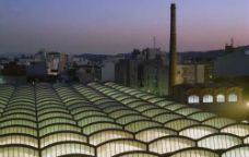 Vista aèria de Terrassa des del mNACTEC