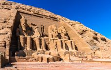 L'entrada del temple d'Abu Simbel, a Egipte -  Thinkstock