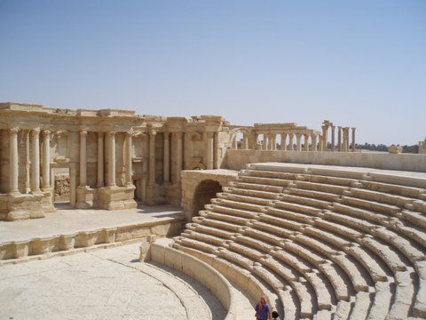 El Teatre Romà de Palmira al 2008 - Fotografia del lector Joan Llort