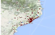 Mapa del repertori dels monuments -  IEC