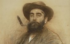 Ramon Casas, autoretrat.