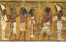 Pintures a la tomba de Tutankamon