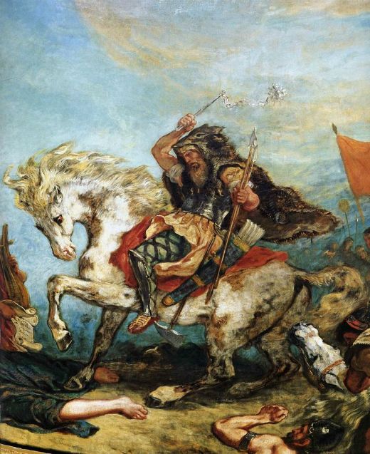 Detall del quadre 'Àtila, l'hun', del pintor romàntic Eugène Delacroix -  Eugène Delacroix / Web Gallery of Art / Wikimedia Commons