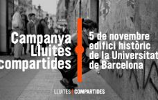 Cartell lluites compartides -  Òmnium cultural