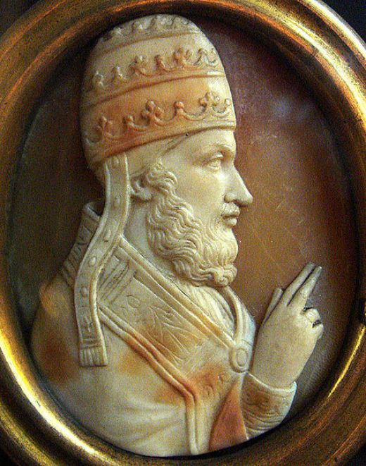 Camafeu del papa Adrià IV - PHGCOM / Wikimedia Commons Camafeu del papa Adrià IV - PHGCOM / Wikimedia Commons